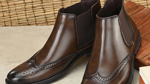 The Hague Brown Chelsea Boots