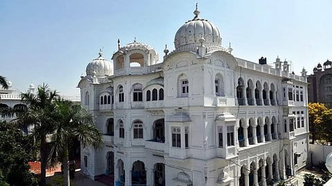 Headquarters of the Shiromani Gurdwara Parbandhak Committee in Amritsar.