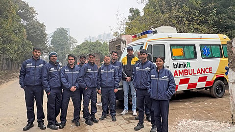 Each vehicle will be staffed by a paramedic, a duty assistant, and a trained driver, the quick commerce platform added.