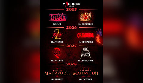Maddock Films announces its release slate for its horror-comedy universe