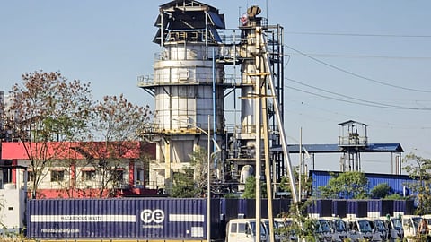 Union Carbide pesticide plant in Bhopal.