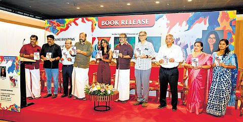The launch of Joan Liz Joe’s book at Reccaa Club in Kakkanad on Sunday