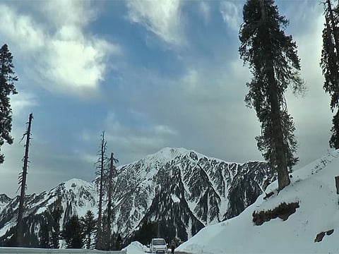 J-K: Bhaderwah's winter wonderland attracts tourists after heavy snowfall