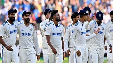 File pic of India team