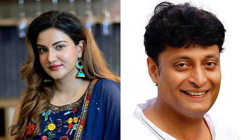 Honey Rose and Boby Chemmanur
