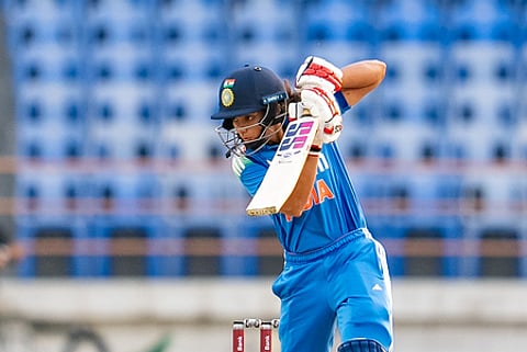 Pratika Rawal provided a strong start for India with a knock of 52.