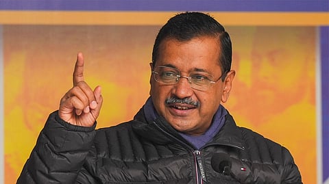 Former Delhi Chief Minister and Aam Aadmi Party chief Arvind Kejriwal.