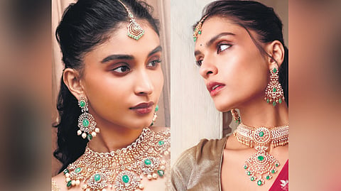 Jewellery featuring intricate craftsmanship