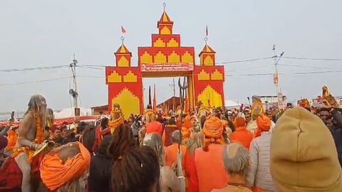 Image used for representational purposes only. Seers at Mahakumbh.