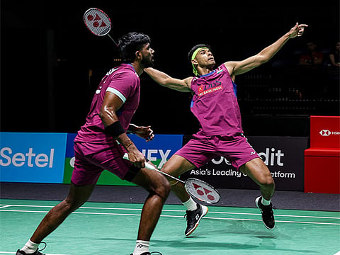 Satwiksairaj RankiReddy and Chirag Shetty (File photo)