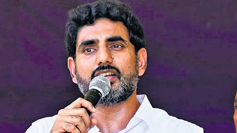 Minister Nara Lokesh