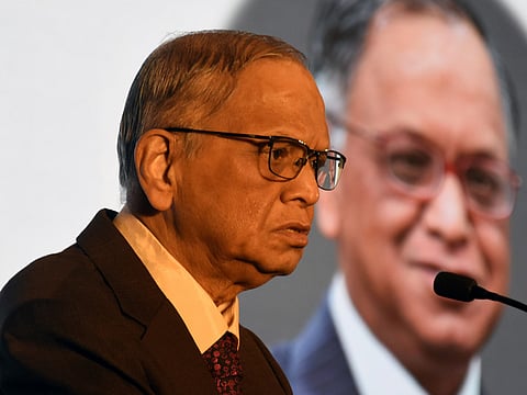 N R Narayana Murthy, co-founder, Infosys.