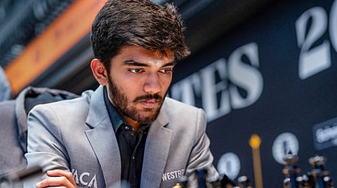 World champion D Gukesh