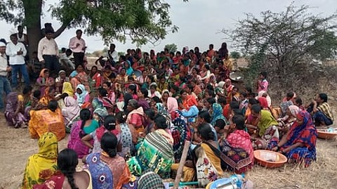 MGNREGA workers images used for representational purposes only.