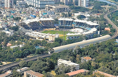 M A Chidambaram Stadium in Chepauk