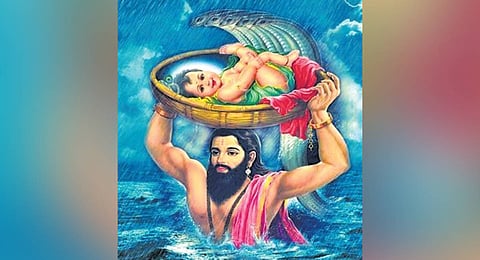 When a soul comes to the earth, it takes a body which remains its abode until it leaves this planet.
