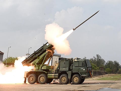 CCS clears Army's Rs 10,000 crore Pinaka rocket deal; Solar, MIL to manufacture