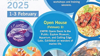 CMFRI ‘Matsya Mela’ to begin on Saturday
