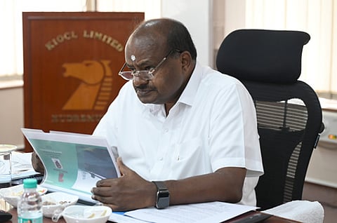 Union Minister H D Kumaraswamy