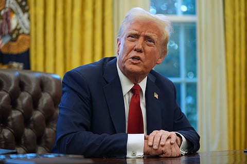US President Donald Trump