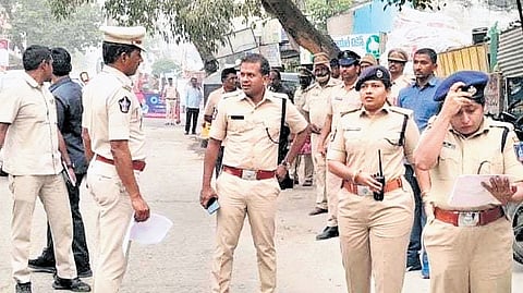 As part of the search, police visited the residences of rowdy sheeters to monitor their activities.