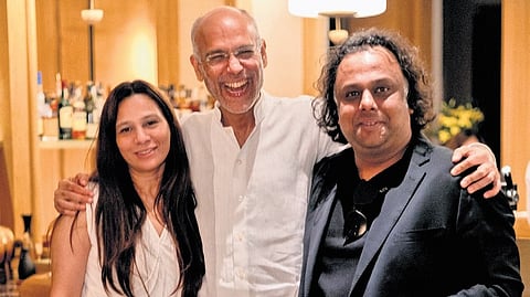 From left: Tejal Khanna , Ashim Sayal and Nikhil Agarwal