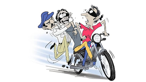 Representative image of bike theft.