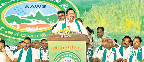 Edappadi K Palaniswami addressed the event on Sunday.