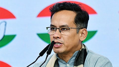 Congress state president Gaurav Gogoi
