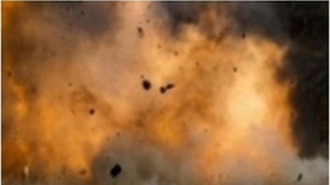 Image of a blast used for representational purposes only.