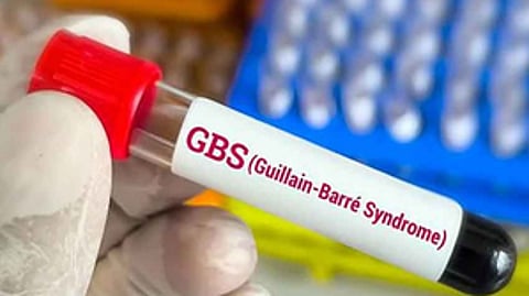 GBS is a rare condition in which a person's immune system attacks the peripheral nerves, resulting in muscle weakness, loss of sensation in the legs and/or arms, as well as problems swallowing or breathing.