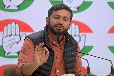 Congress leader Kanhaiya Kumar