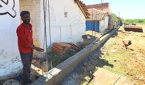 A top police official said the land was not encroached upon, but the caste Hindu attempted to build the wall on his unused land, used as a pathway by members of the SC community.