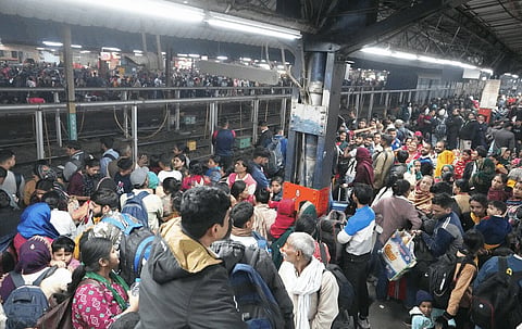 18 people—including nine women, four men and four children—were killed and more than a dozen injured in a deadly stampede at the New Delhi Railway Station