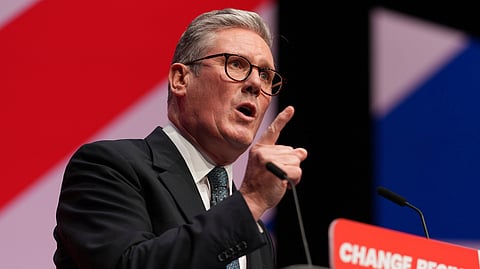 Britain's Prime Minister Keir Starmer