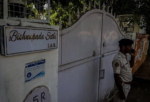 On a day of twists and turns, senior IAS officer Bishnupada Sethi’s premises were searched by the CBI, which was followed by his purported resignation in protest of the raid here on Tuesday.