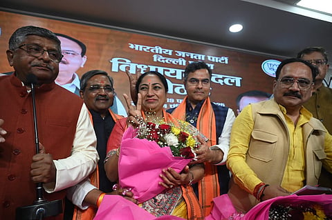 Gupta (50) was chosen as the Leader of the House in the Delhi Assembly at the BJP legislature party meeting on Wednesday night.