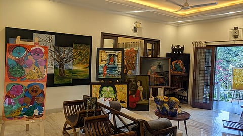 The week-long exhibition that ends today showcases approximately 100 works