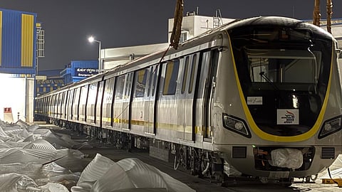 The first domestically manufactured coaches for the driverless train for Bengaluru Metro's Yellow Line have been coupled successfully at Hebbagodi depot.