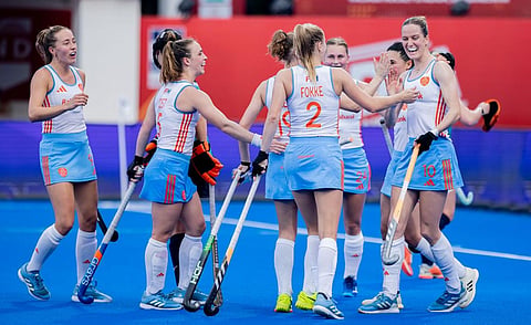 The Dutch women's team has won every major trophy — World Cup, Olympics, Euros, Pro League — on multiple occasions in the last decade or so