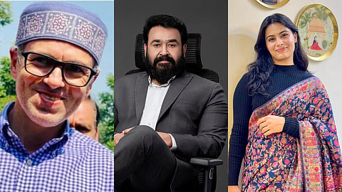 Jammu-Kashmir CM Omar Abdullah, actor Mohanlal, sportsperson Manubhkar