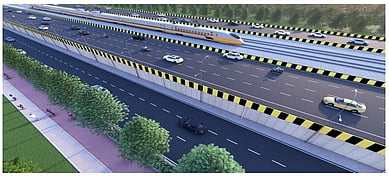 Construction of Greenfield Radial Road to Regional Ring Road at Amangal.