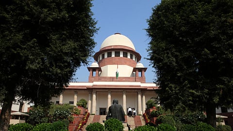 The Supreme Court of India premises in New Delhi.