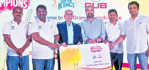 Officials from CUB and CSK team during launch event at Hotel Hilton.