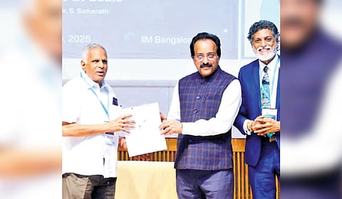 Dr S Somanath, former director of ISRO, at Software Product Management Summit