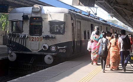 The GRP police first started working on the theory that the woman had fallen from the train.