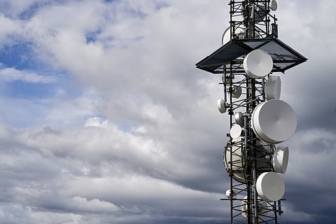 A telecom tower