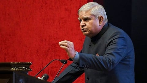 Former Vice President Jagdeep Dhankar
