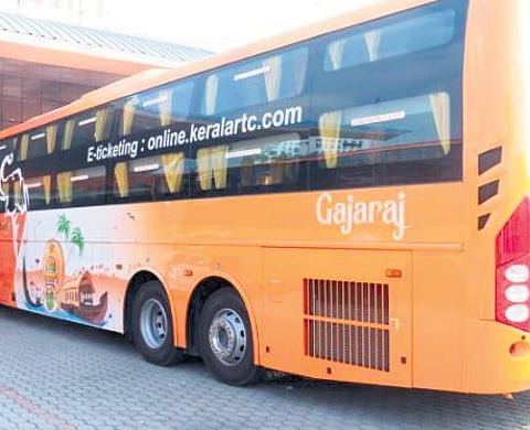 KSRTC Gajaraja bus