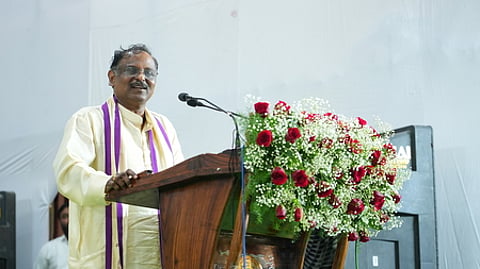 ISRO chairman Dr. V. Narayanan